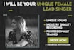 be your unique female lead singer