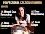 record professional hybrid drums, hip hop electronics loops