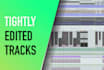 edit your vocal and instrument tracks