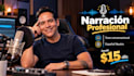 record a natural and conversational spanish voice over