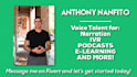record a professional natural american male voice over