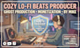ghost produce lofi hip hop beats for commercial use
