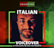 do an italian voice over
