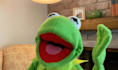 have kermit the frog record a video message or audio message