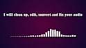 remove background noise from audio and video file
