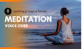 record a soothing guided meditation in my calming voice