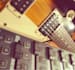 create an ambient background guitar and synth sounds for you