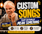create a custom song that actually means something
