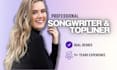 be your professional female singer, songwriter, ghostwriter