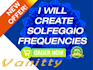 produce any customized solfeggio frequencies