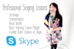 give you online singing lessons