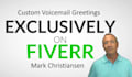 record a voicemail greeting or business phone voiceover IVR on hold greeting