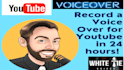 record an american male voice over for youtube