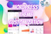 do themeforest wordpress theme installation, customization