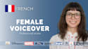 record the best french female voice over today