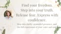 help you unlock your most confident soul aligned voice