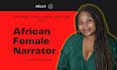 be your female african narrator in english and shona