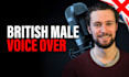 deliver a professional british commercial voice over for your brand