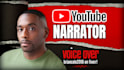 record a cool black male millennial voice over