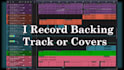 record cover or backing track for any song