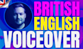 record a professional british english voiceover