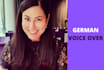 record a german female voice over in a friendly voice
