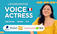 record your professional french voiceover for your project