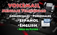 record a professional voicemail IVR greeting phone message