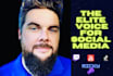 be the voice actor for your youtube tik tok video ad social media voice over