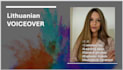 record a clear professional lithuanian voice over