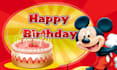 record a mickey mouse birthday message for your child