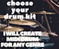 trigger or re sample your drum and replace with the best sound sample