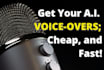 make text to speech tts ai voiceover audiobook in 24 hours