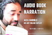 be your voice actor for audio book