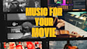 compose cinematic film score for movies and series