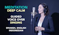 be your deep calm meditation guided singing voice mexican spanish and english