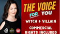 record your evil witch or epic villain voice