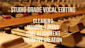professionally clean, tune, and align your vocals