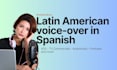 record a professional spanish female voiceover