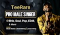be your passionate male singer and professional songwriter