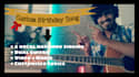 compose and make a birthday video song