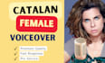 create a professional female catalan voice over