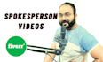be your selfie or green screen spokesperson