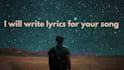 write lyrics for your song