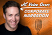 record an engaging corporate narration voiceover