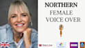 record a warm and genuine northern british female voiceover
