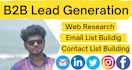 do b2b lead generation and linkedin lead generation for you