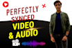 sync audio and video in your video file