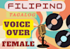 record tagalog voice over narration