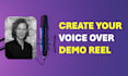 create your voice over demo reel
